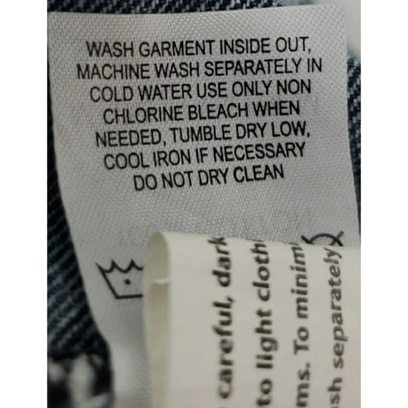 PACSUN Distressed Lt Wash Long Shorts Raw Hem Skinny Size W28 NWT - Picture 10 of 11